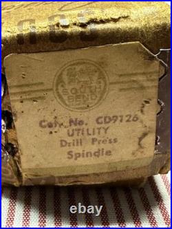South Bend Lathe Precision 14 Drill Press Spindle N. O. S Machinist Tool
