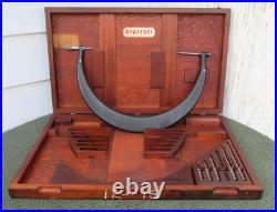 Starrett 12-18 Outside Tubular 724 Micrometer Set w Case Lathe Machinist 7 of 9