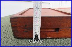 Starrett 12-18 Outside Tubular 724 Micrometer Set w Case Lathe Machinist 7 of 9