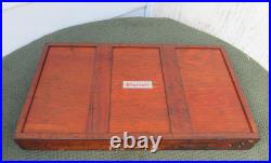 Starrett 12-18 Outside Tubular 724 Micrometer Set w Case Lathe Machinist 7 of 9