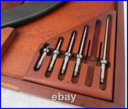 Starrett 24-30 Outside Tubular 724 Micrometer Set Lathe Machinist 9 of 9