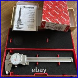 Starrett 3202-6 Machinist Dial Caliper, Hardened Stainless Steel 0-6 Lathe Tool