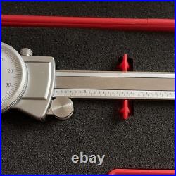 Starrett 3202-6 Machinist Dial Caliper, Hardened Stainless Steel 0-6 Lathe Tool