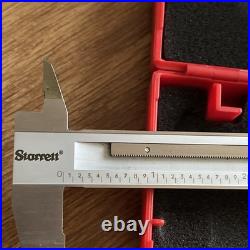 Starrett 3202-6 Machinist Dial Caliper, Hardened Stainless Steel 0-6 Lathe Tool