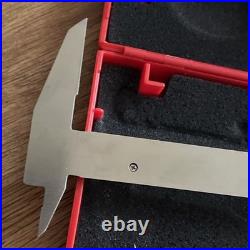 Starrett 3202-6 Machinist Dial Caliper, Hardened Stainless Steel 0-6 Lathe Tool