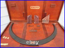 Starrett 36 Outside Tubular Micrometer Caliper Model 724 Lathe Machinist 5 of 9