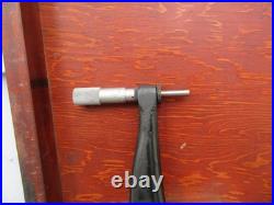 Starrett 36 Outside Tubular Micrometer Caliper Model 724 Lathe Machinist 5 of 9