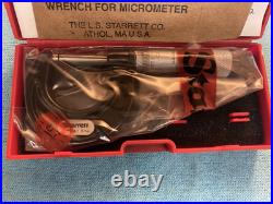 Starrett 436 1rl-2 001 0-1 Micrometer Toolmaker Machinist Grind MILL Lathe