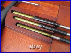 Starrett Model 724 24-30 Outside Micrometer Anvil Set w Case -Lathe Machinist