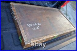 Starrett No. 224 12-16 Outside Micrometer Complete Set Lathe Machinist Tool