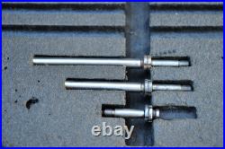 Starrett No. 224 12-16 Outside Micrometer Complete Set Lathe Machinist Tool