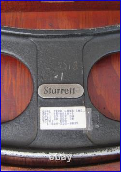 Starrett No. 224 Set 6 12 Outside Micrometer Caliper Lathe Machinist 3 of 9