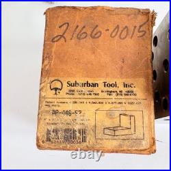 Suburban Tool AP-446-S2 SineSet Angle Plate 4x4x6 Silver Steel Machinist