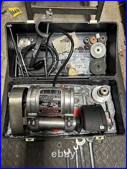 Themac J45 Tool Post Grinder Accessories & Case Metal Lathe Grinding Machinist