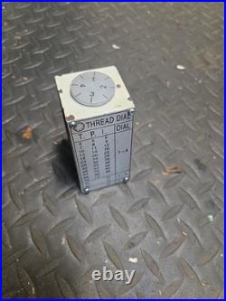 Thread Dial Metal Lathe Threading Start Gage Gauge Machinist Tool TPI Dial Jet