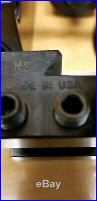 USED Dorian Lathe Toolpost, AND 5 Holders, USA made, LOT machinist tools (aloris)