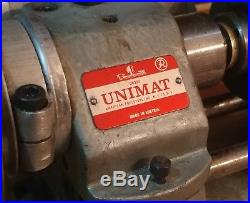 Unimat DB200 Mini Bench Machinist Lathe Tool with box and papers manual