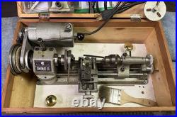 Unimat -SL DB 200 Jeweler's Machinist's Lathe withOriginal Wood Box & Many Extras