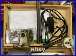 Unimat -SL DB 200 Jeweler's Machinist's Lathe withOriginal Wood Box & Many Extras