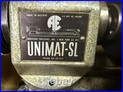 Unimat -SL DB 200 Jeweler's Machinist's Lathe withOriginal Wood Box & Many Extras