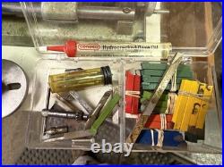 Unimat -SL DB 200 Jeweler's Machinist's Lathe withOriginal Wood Box & Many Extras