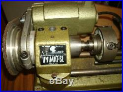 Unimat Sl Model Db 200 Machinist Watchmakers Lathe Tool, Drill Press, Jewelers