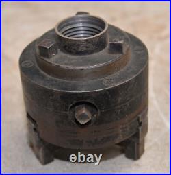 Union Precision Independent three jaw lathe chuck 4 diameter threaded machinist