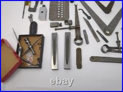 VINTAGE & MODERN MACHINIST TOOL LOT Starrett And More