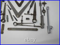 VINTAGE & MODERN MACHINIST TOOL LOT Starrett And More