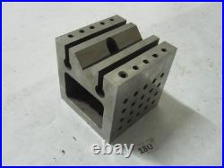 V-Block 3-3/8 x 3-7/16 x 3-7/16 Machinist Setup Fixture Lathe Mill V-Block 3-3/8 x 3-7/16 x 3-7/16 Machinist Setup Fixture Lathe Mill