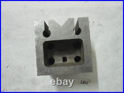 V-Block 3-3/8 x 3-7/16 x 3-7/16 Machinist Setup Fixture Lathe Mill V-Block 3-3/8 x 3-7/16 x 3-7/16 Machinist Setup Fixture Lathe Mill