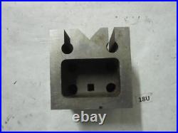 V-Block 3-3/8 x 3-7/16 x 3-7/16 Machinist Setup Fixture Lathe Mill V-Block 3-3/8 x 3-7/16 x 3-7/16 Machinist Setup Fixture Lathe Mill