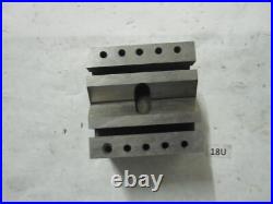 V-Block 3-3/8 x 3-7/16 x 3-7/16 Machinist Setup Fixture Lathe Mill V-Block 3-3/8 x 3-7/16 x 3-7/16 Machinist Setup Fixture Lathe Mill