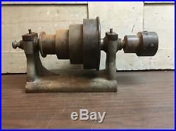 Vintage 4 Step Lathe Headstock Belt Pulley Machinists Tool Chuck Metal Working