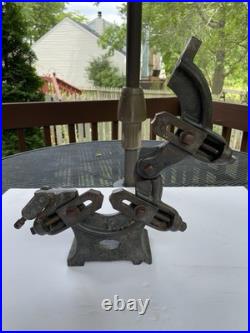 Vintage Antique Seneca Falls Star Lathe Steady Rest Machinist Tool