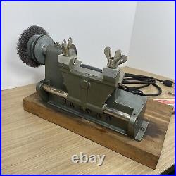 Vintage BELSAW K-350 K-351 Key Cutting Mill Lathe Motor Machinist Tool