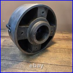Vintage BURNERD 10 4-Jaw Indep. Lathe Chuck 41-L0 Mount Machinist Tooling USA