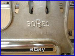 Vintage Boley Jewelers Machinist Lathe Tool Borel Base + Idler Jack Pulley Shaft