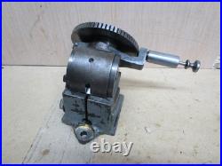 Vintage Dividing Head Lathe Machinist Tool Attachment Unknown Brand Hardinge