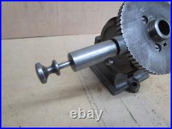 Vintage Dividing Head Lathe Machinist Tool Attachment Unknown Brand Hardinge