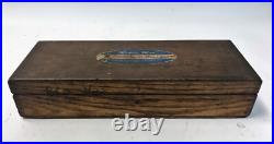 Vintage DuMONT MINUTE MAN Keyway Broach Set Machinist Mill Lathe 9/16 1-9/16
