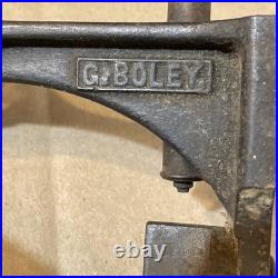 Vintage G Boley Machinist Or Watch Maker Lathe Cast Iron Handwheel Parts