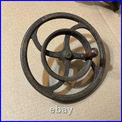 Vintage G Boley Machinist Or Watch Maker Lathe Cast Iron Handwheel Parts