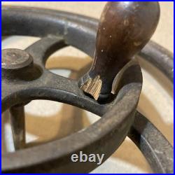 Vintage G Boley Machinist Or Watch Maker Lathe Cast Iron Handwheel Parts