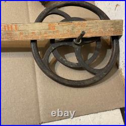 Vintage G Boley Machinist Or Watch Maker Lathe Cast Iron Handwheel Parts