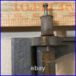 Vintage G Boley Machinist Or Watch Maker Lathe Cast Iron Handwheel Parts