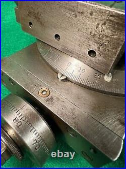 Vintage Hardinge Lathe Compound Cross Slide Model 9D Lathe Part Machinist Tool