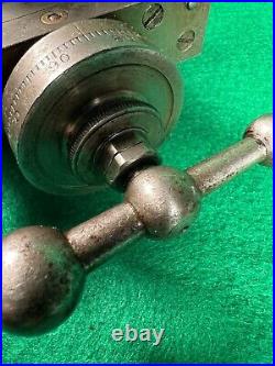 Vintage Hardinge Lathe Compound Cross Slide Model 9D Lathe Part Machinist Tool