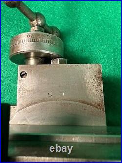 Vintage Hardinge Lathe Compound Cross Slide Model 9D Lathe Part Machinist Tool