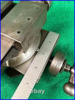 Vintage Hardinge Lathe Compound Cross Slide Model 9D Lathe Part Machinist Tool